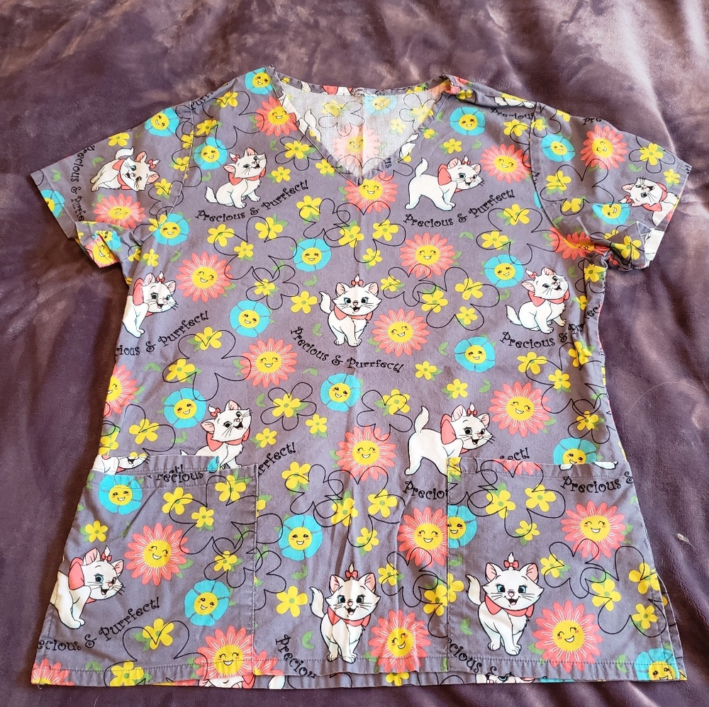 Disney Scrub Top